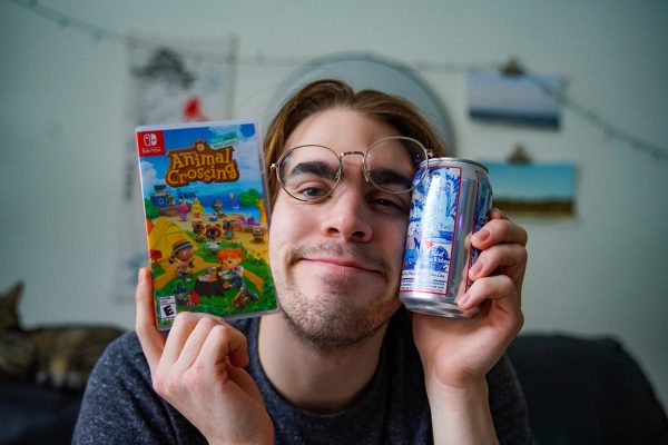 PBR, A Smiling Boy, and Animal Crossing.