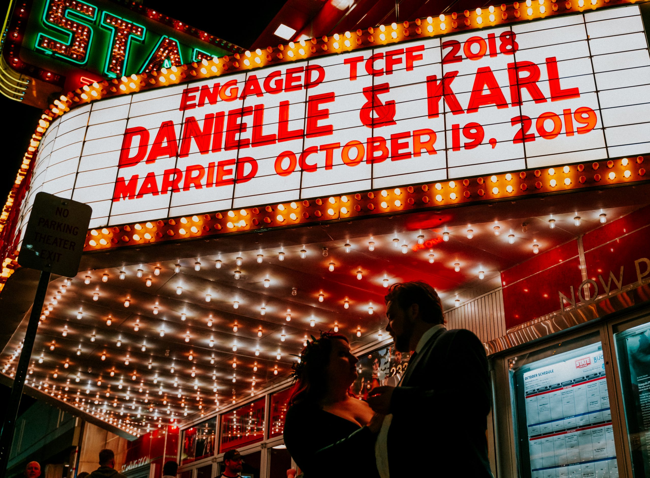 Traverse City State Theatre Wedding